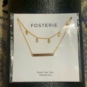 Fosterie Necklace New, Never-worn